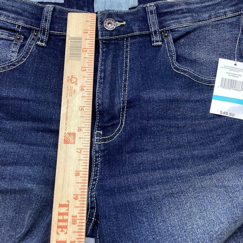 Boys Lucky Authentic Skinny Stretch Size 20 Adjustable Waist - Picture 10 of 14